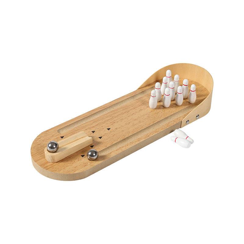 Wooden Mini Bowling Set