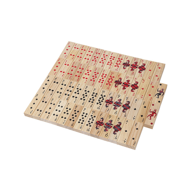 Wooden Dominoes Set