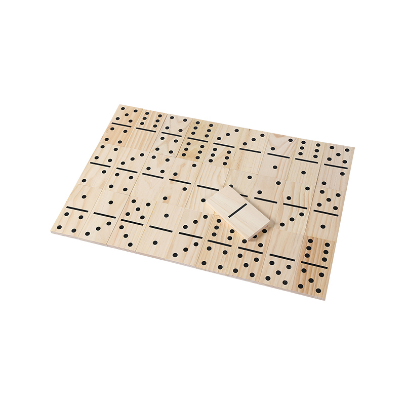 Wooden Dominoes Set