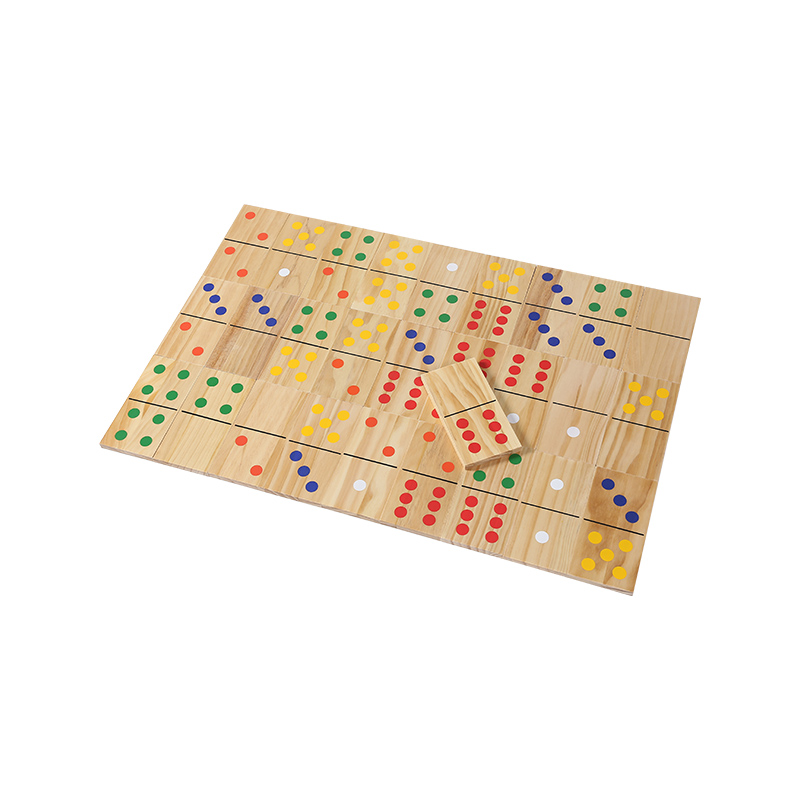 Wooden Dominoes Set