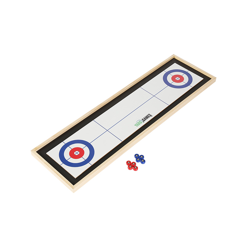 Shuffleboard and Curling 2 in 1 Table Top Board Game